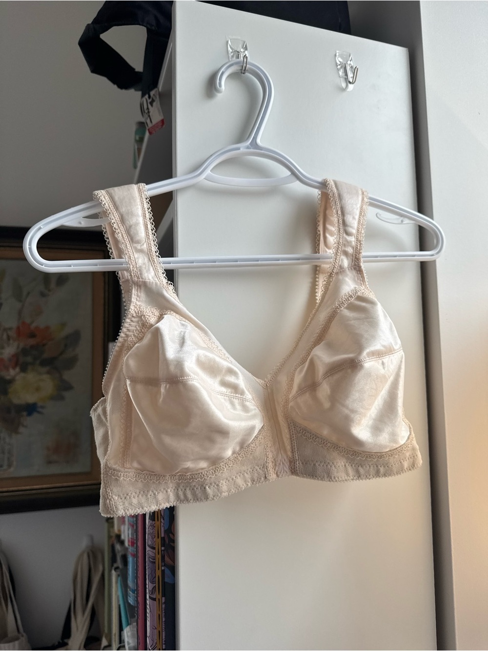 Soft Non-Wired Bra in Light Cream